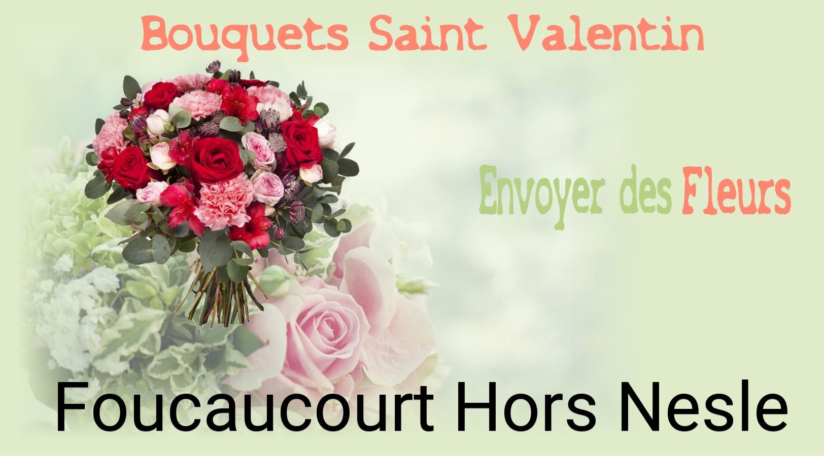 Roses de Saint-Valentin livrées à Foucaucourt-Hors-Nesle